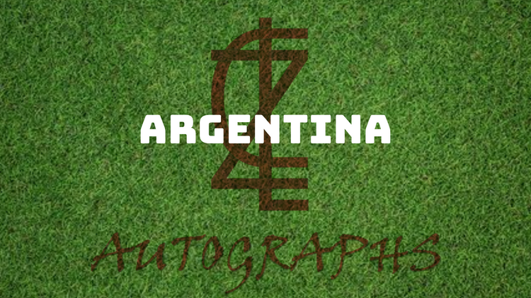 ZCL Autographs Football - Argentina