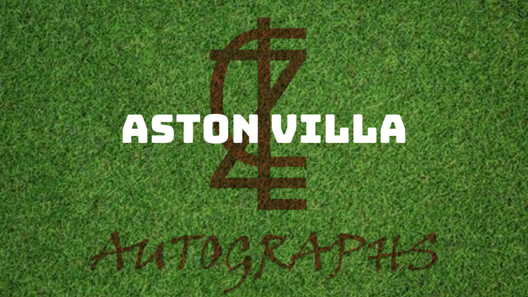 ZCL Autographs Football - Aston Villa