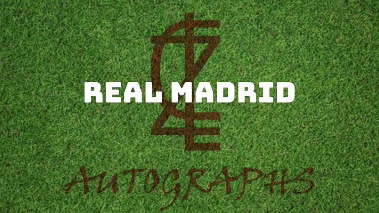 ZCL Autographs Football - Real Madrid