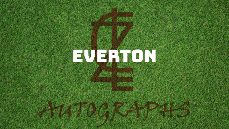 ZCL Autographs Football - Everton