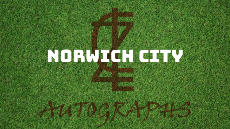 ZCL Autographs Football - Norwich City