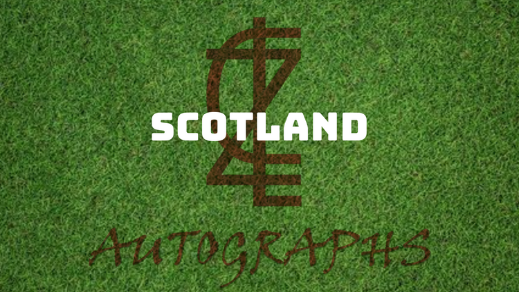 ZCL Autographs Football - Scotland