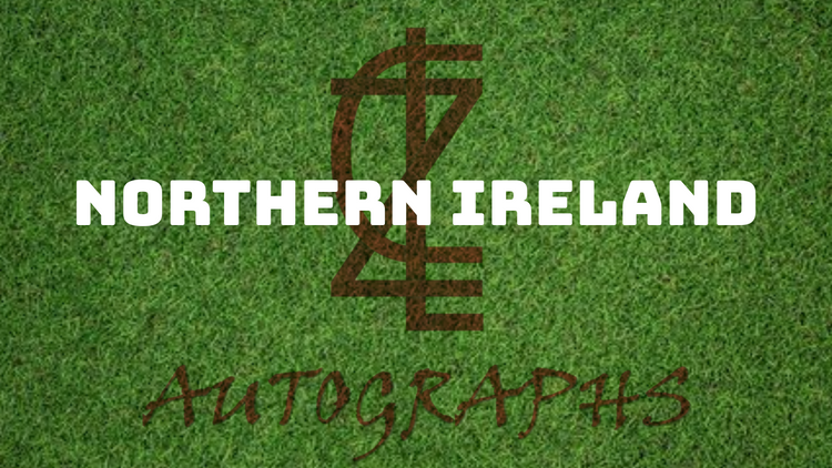 ZCL Autographs Football - Northern Ireland