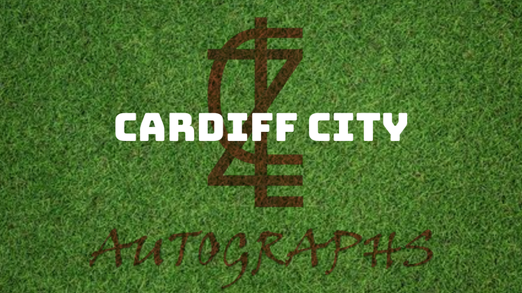 ZCL Autographs Football - Cardiff City