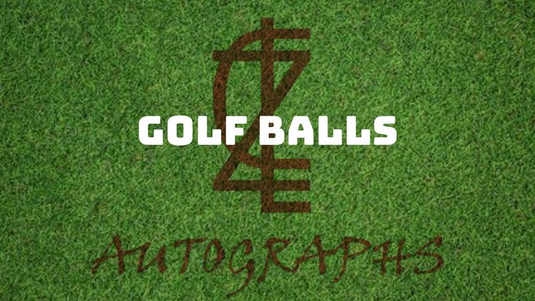 ZCL Autographs Golf - Golf Balls