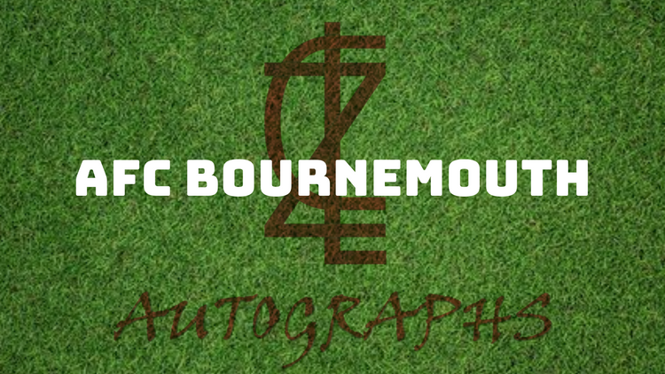 ZCL Autographs Football - AFC Bournemouth