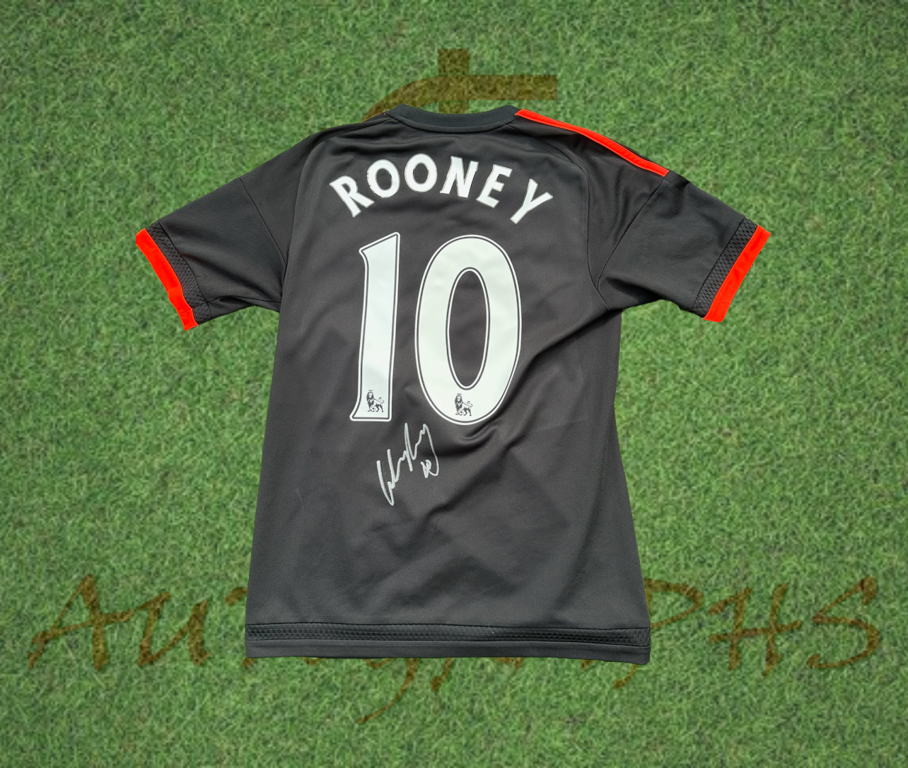 Wayne Rooney Signed Manchester United 2015/16 Third Shirt