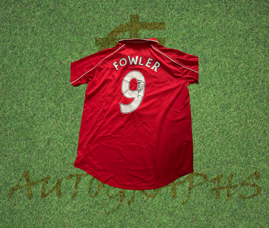 Robbie Fowler Signed Liverpool 2000/02 Shirt