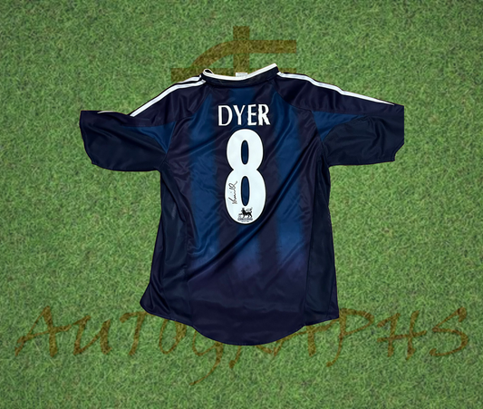 Kieron Dyer Signed Newcastle United 2004/05 Away Shirt