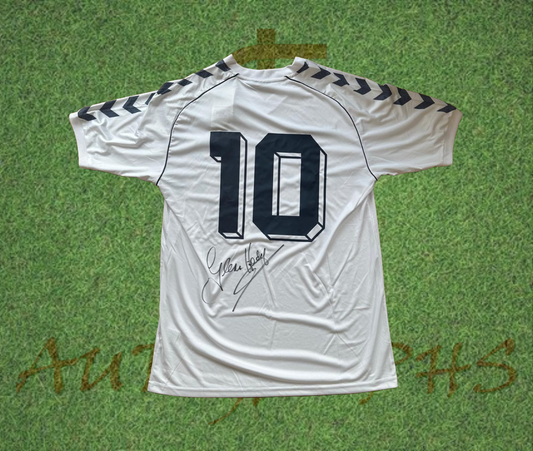 Glenn Hoddle Signed Tottenham Hotspur Football Club 1986 Retro Home Shirt