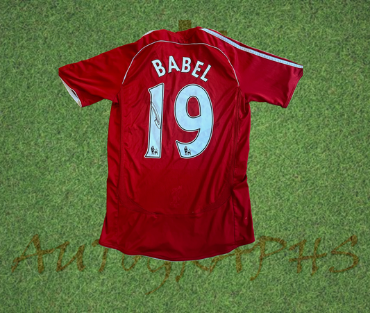 Ryan Babel Signed Liverpool 2006/08 Shirt