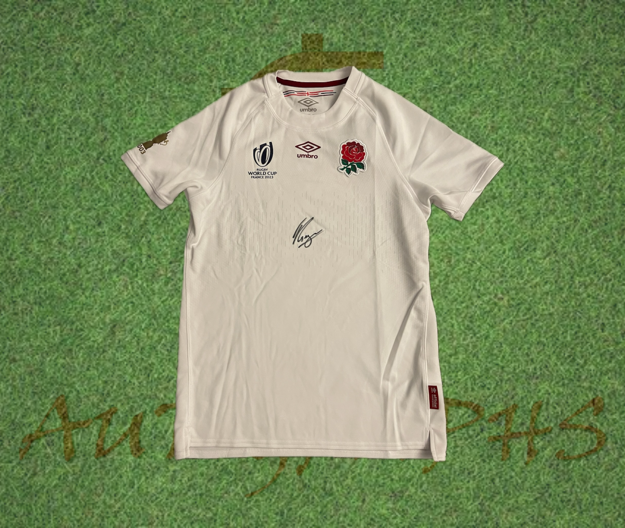 Jamie George Signed England Rugby World Cup 2023 Home Shirt