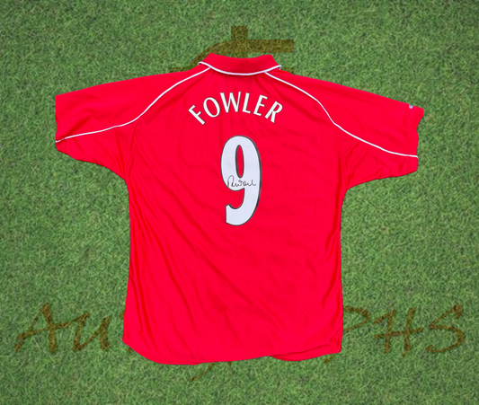 Robbie Fowler Signed Liverpool 2000/02 Shirt