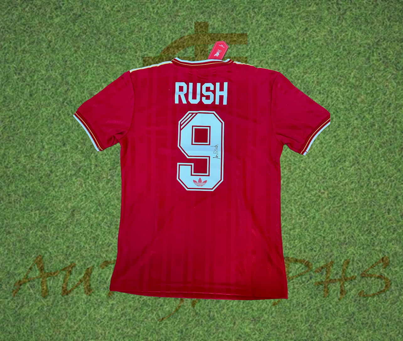 Ian Rush Signed Liverpool Football Club Retro Home 1986/87 Shirt