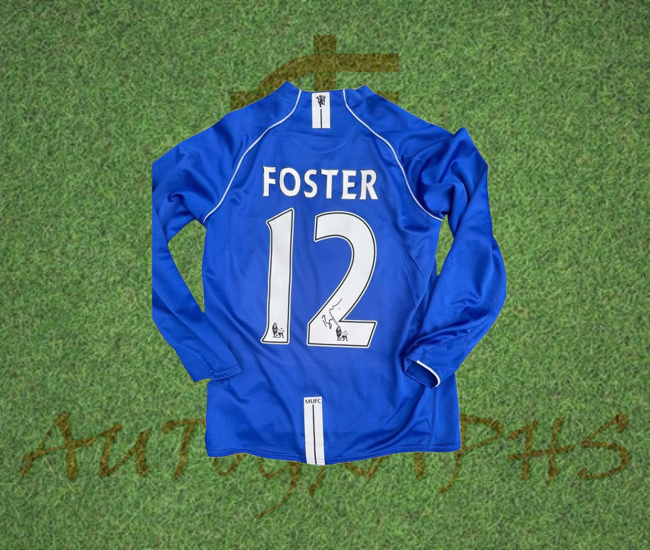 Ben Foster Signed Manchester United Goalkeeper Shirt 2007/09