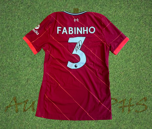 Fabinho Signed Liverpool 2021/22 Shirt