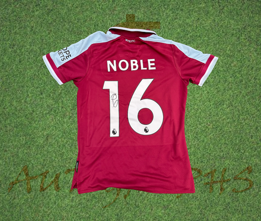 Mark Noble Signed West Ham United 2021/22 Home Shirt