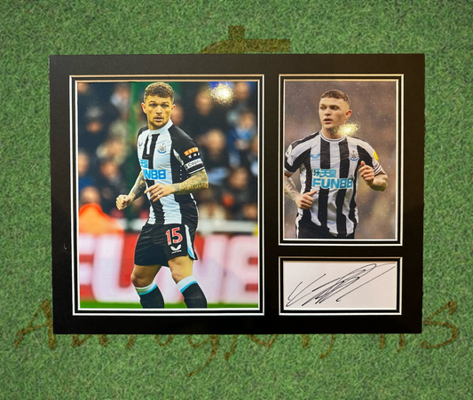 Kieran Trippier Signed Newcastle United Presentation Display Mount