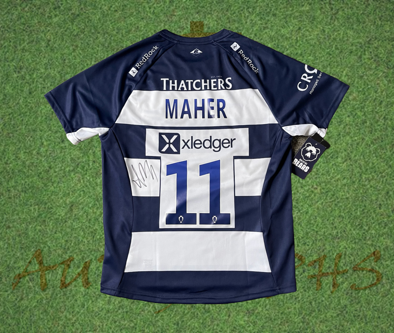 Ilona Maher Bristol Bears Back Signed 2024/25 Home Shirt