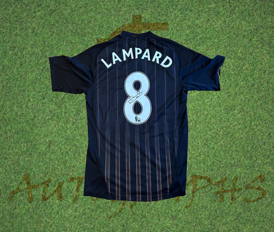 Frank Lampard Signed Chelsea Football Club Signed 2010/11 Away Shirt