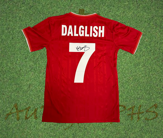 Sir Kenny Dalglish Signed Liverpool Shirt