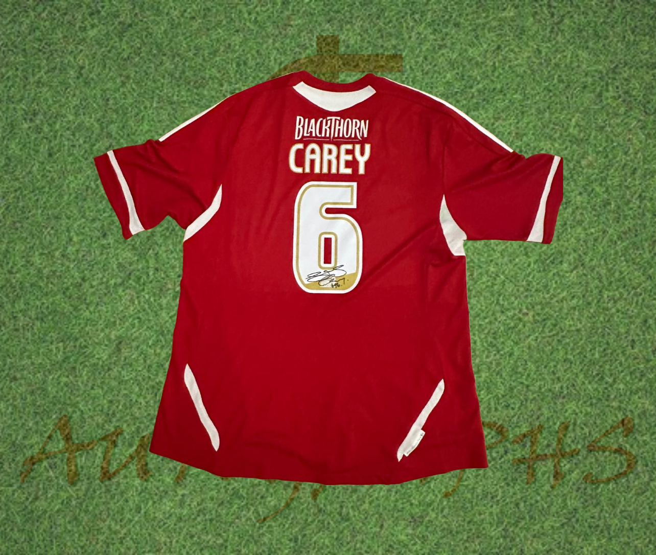 Louis Carey Signed Bristol City 2011/12 Home Shirt