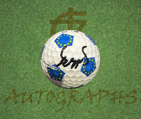 Sepp Straka Signed Ryder Cup Golf Ball