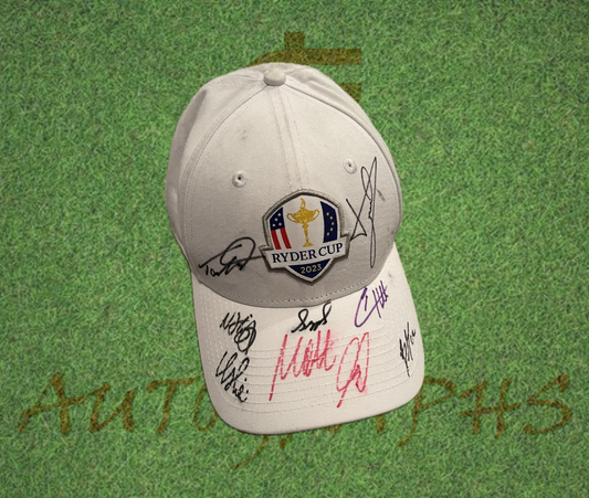 2023 Ryder Cup Signed Team Europe Cap