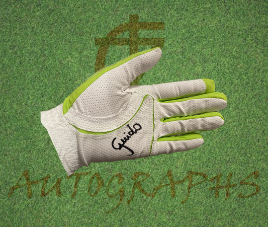 Guido Migliozzi Signed Golf Glove