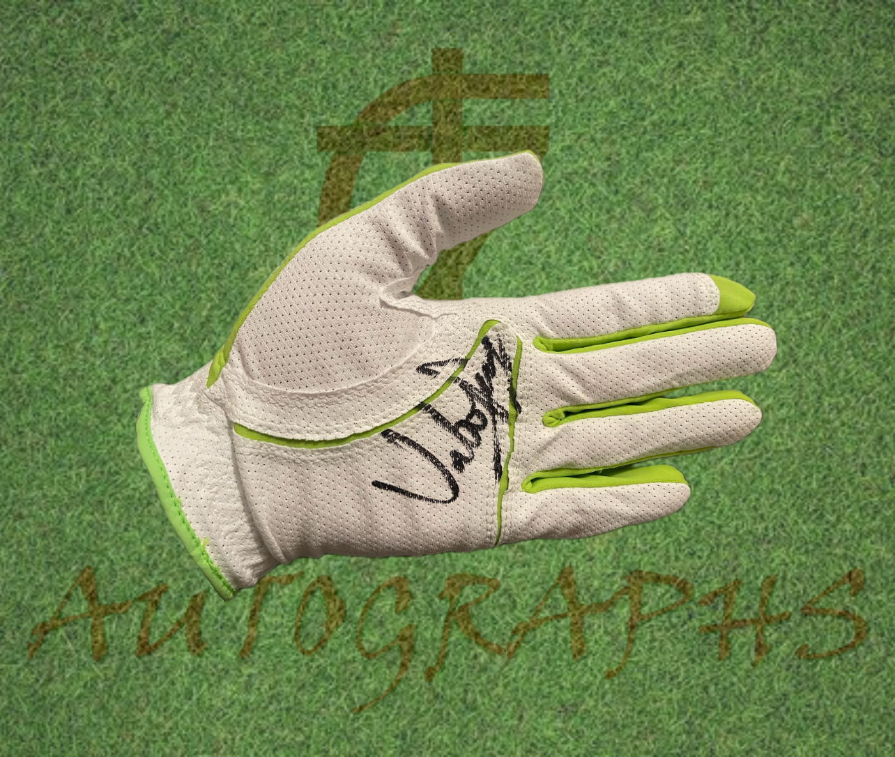 Victor Perez Signed Golf Glove