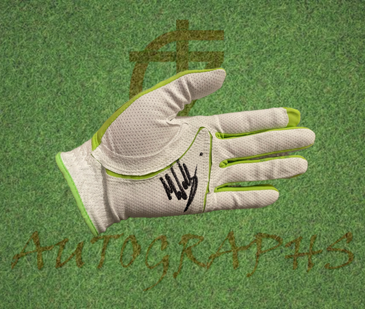 Matt Wallace Signed Golf Glove