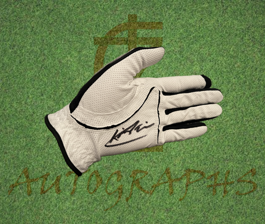 Kris Kim Signed Golf Glove