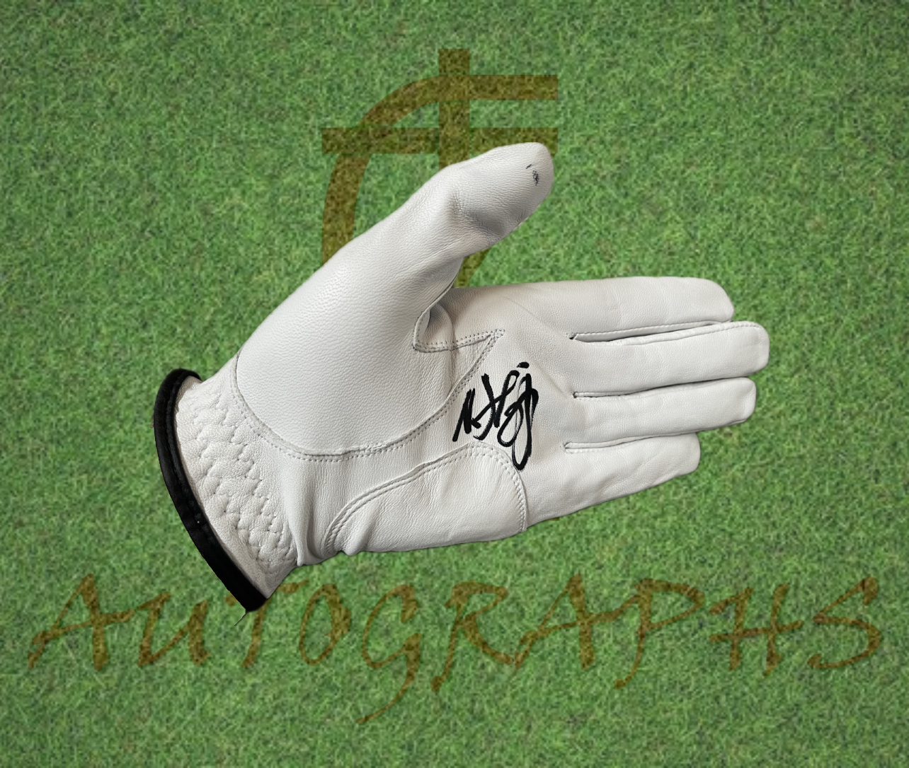 Nicolai Hojgaard Signed Golf Glove