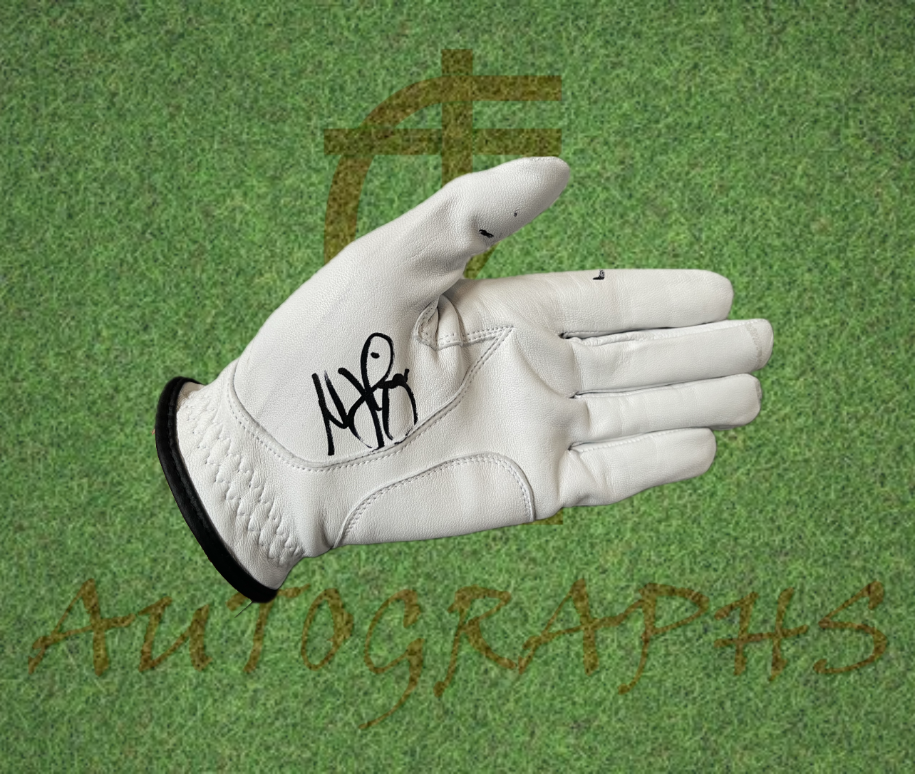 Nicolai Hojgaard Signed Golf Glove