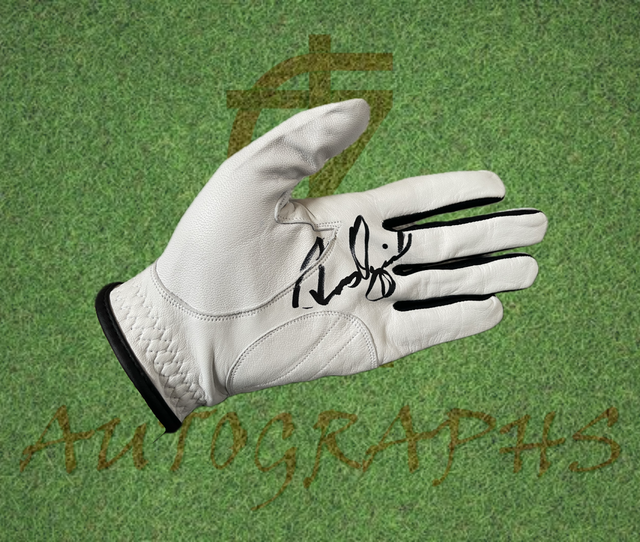 Rasmus Hojgaard Signed Golf Glove