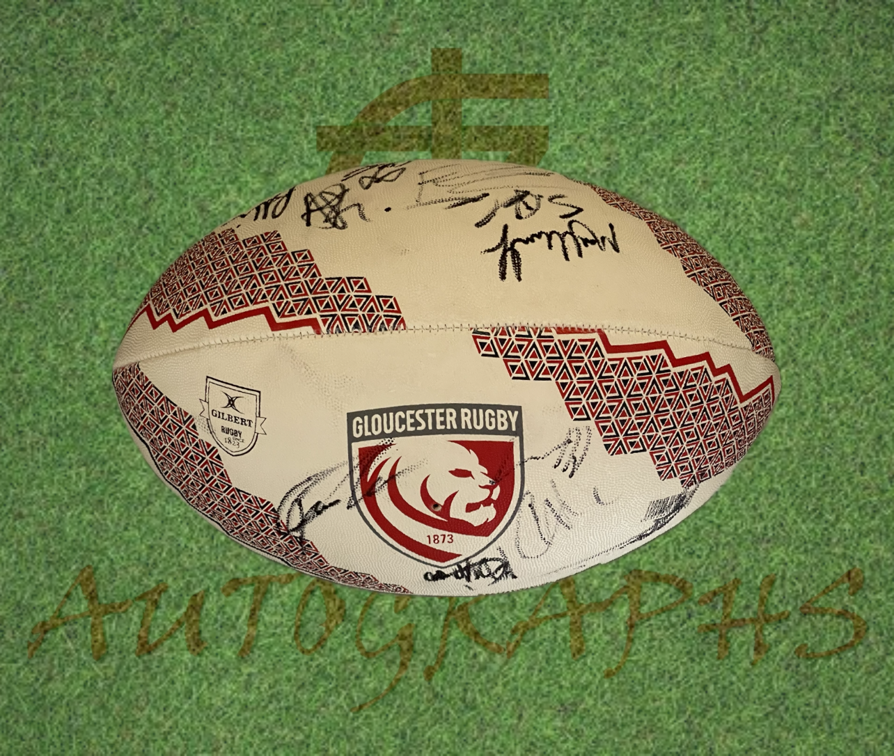 Gloucester Rugby Signed Supporters Rugby Ball