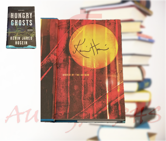 Kevin Jared Hosein Hungry Ghosts Signed Hardback Book