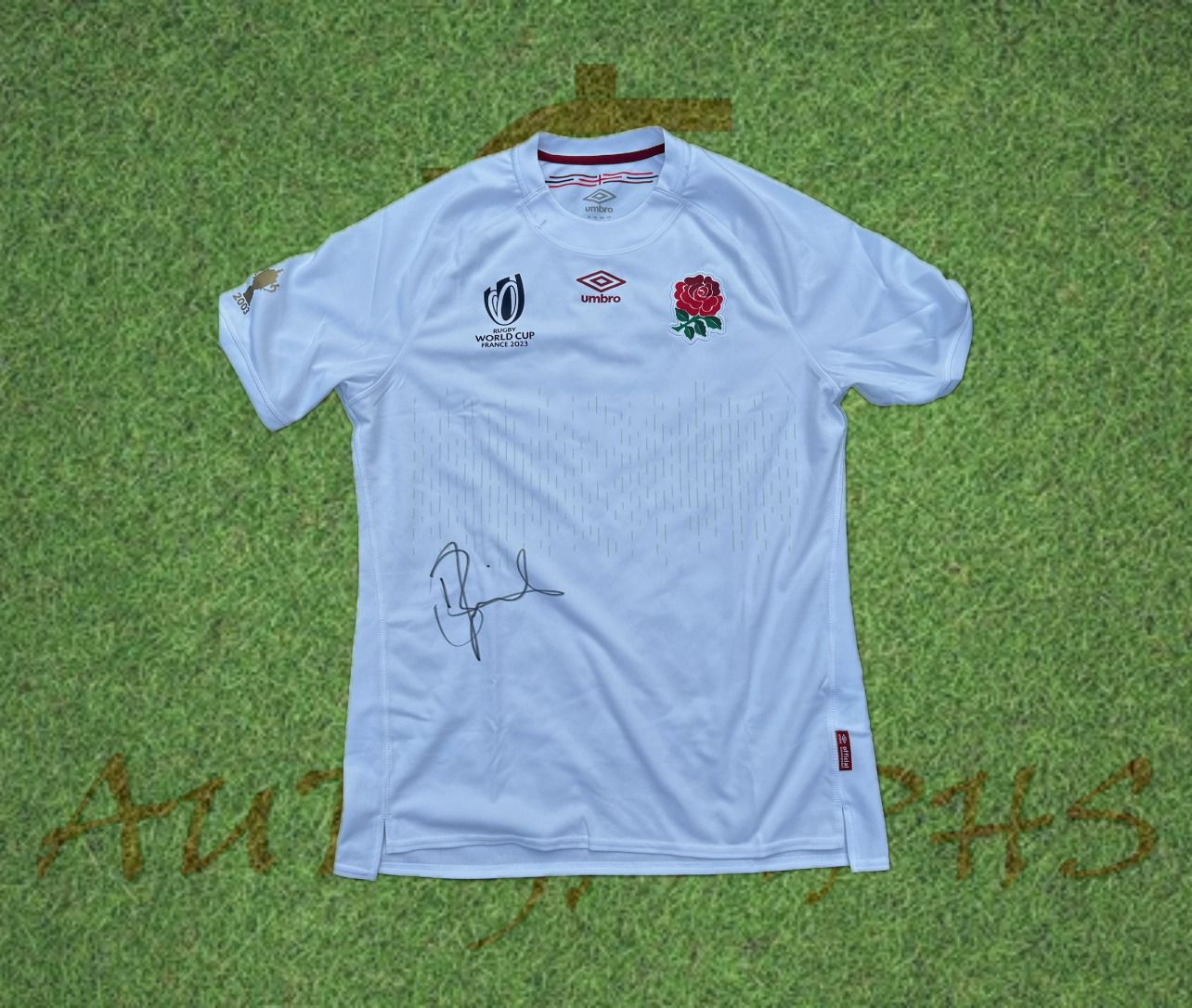 Billy Vunipola Signed England Rugby World Cup 2023 Home Shirt