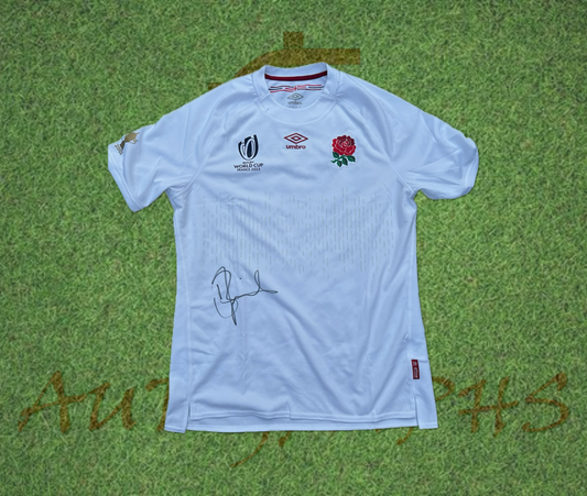 Billy Vunipola Signed England Rugby World Cup 2023 Home Shirt