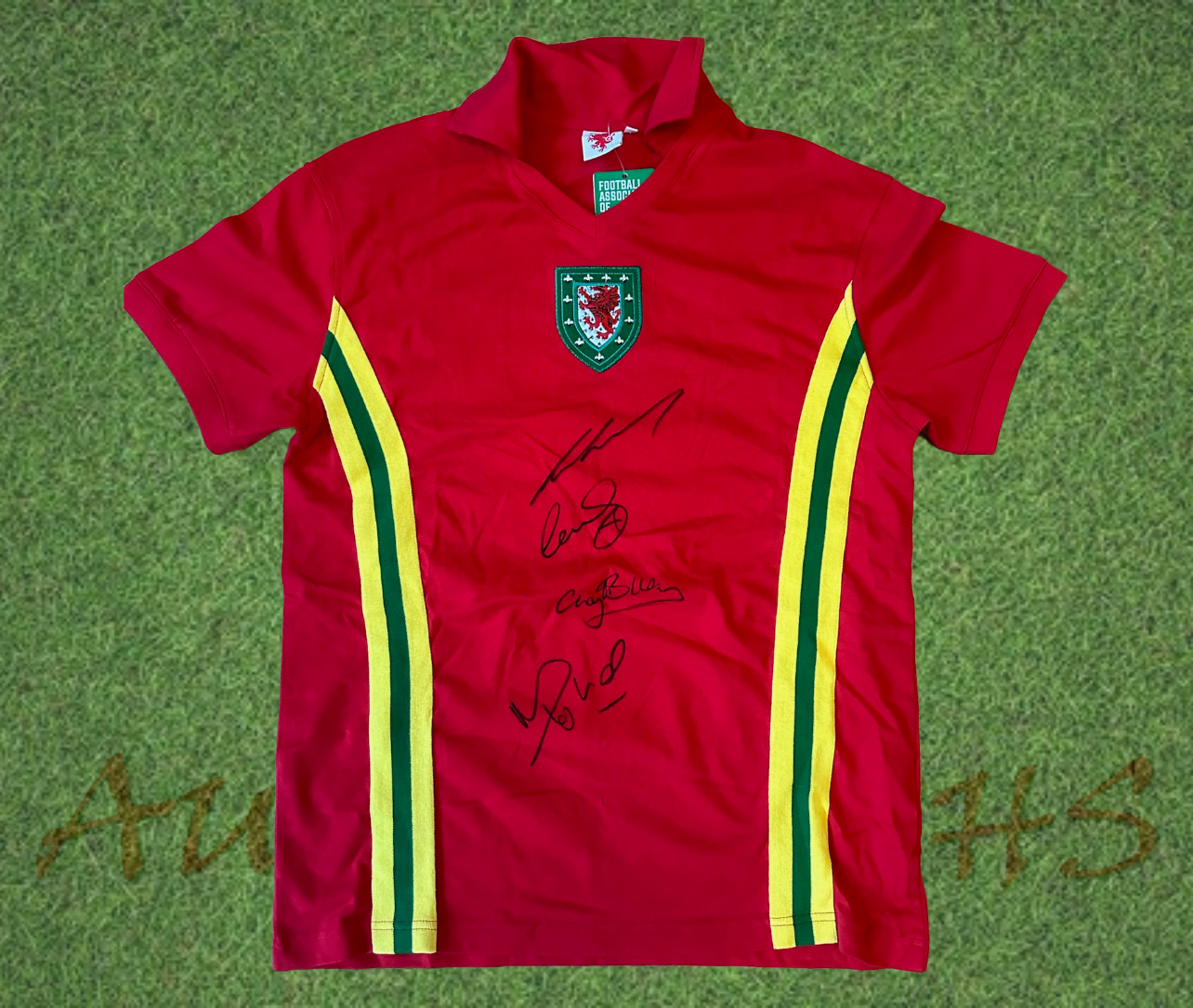 Wales Legends Signed 1976 Football Home Shirt